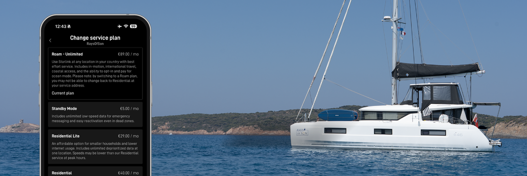 Starlink’s New Pause Mode: A Game-Changer for Year-Round Boat Monitoring with YachtPilot