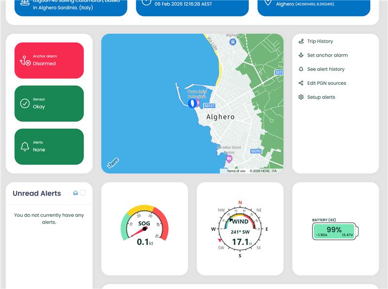 Discover the newly updated YachtPilot Web Dashboard featuring a refreshed user experience, advanced vessel monitoring, instant alerts, and smarter remote boat monitoring technology